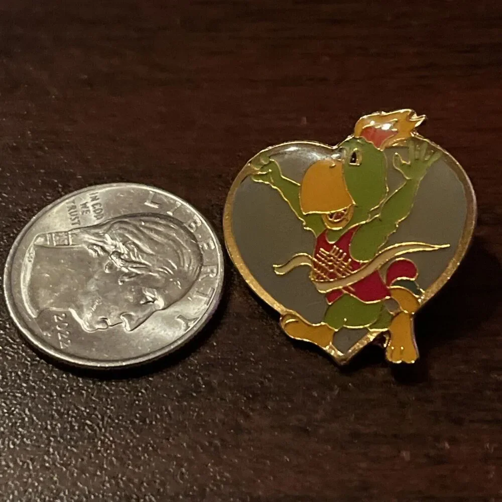 1987 Tenth Pan American Games Marsh Amigo Lapel Hat Pin‎
